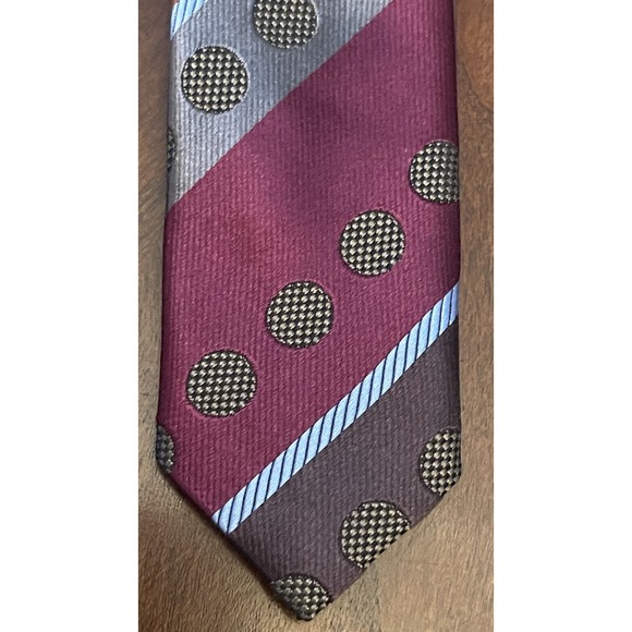 Bcbg Attitude Hand Made 100% Imported Silk Men’s Neck Tie Made In China - Picture 6 of 9